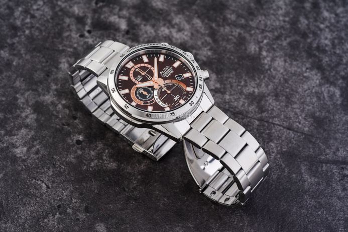 Alba Active AM3967X1 Chronograph Men Brown Dial Stainless Steel Strap