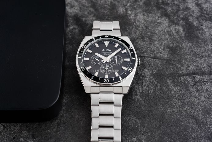 Alba AP6561X1 Men Black Dial Stainless Steel
