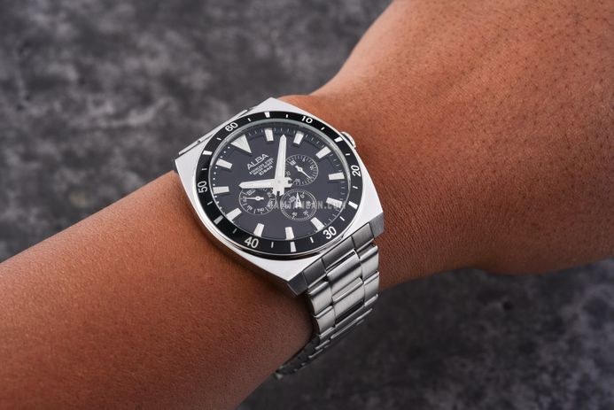 Alba AP6561X1 Men Black Dial Stainless Steel