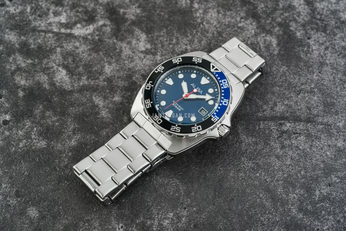 Alba AS9M91X1 Men Batman Blue Dial Stainless Steel Strap