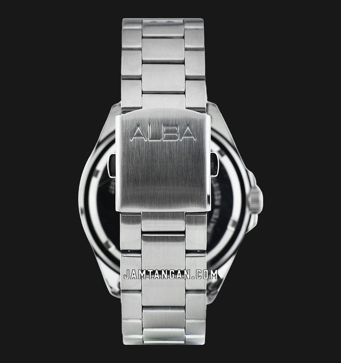Alba Active AS9Q41X1 Men Green Dial Stainless Steel Strap