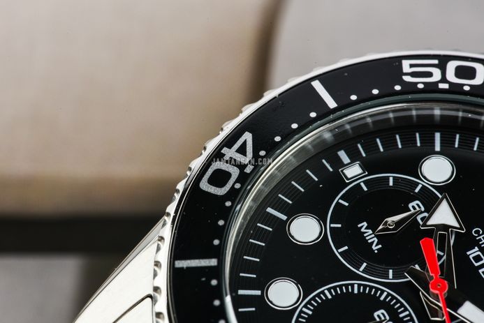 Alba Active AT3J37X1 Men Chronograph Black Dial Stainless Steel Strap
