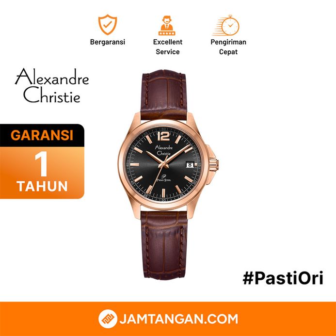 Alexandre Christie Primo Steel AC 1031 LD LRGBABO Ladies Black