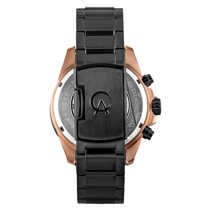 Alexandre Christie Chronograph AC 6523 MC BBRBA Men Black