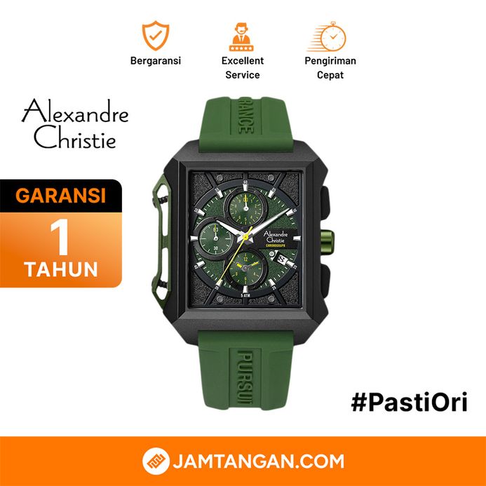 Alexandre Christie Chronograph AC 6601 MC RIPBAGN Men Dual Tone