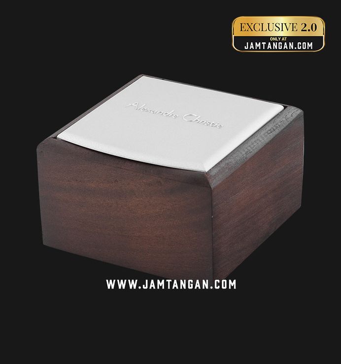 Alexandre Christie Chronograph AC 6612 MC RTBBAYL Men Yellow Rubber Strap Exclusive at Jamtangan.com