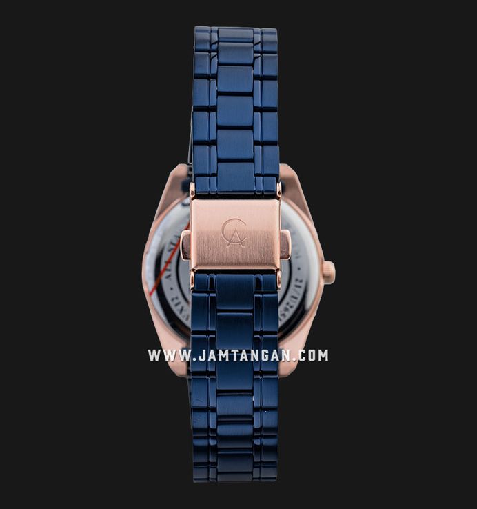 Alexandre Christie Classic Steel AC 8660 LD BURBU Ladies Blue Dial Blue Stainless Steel Strap