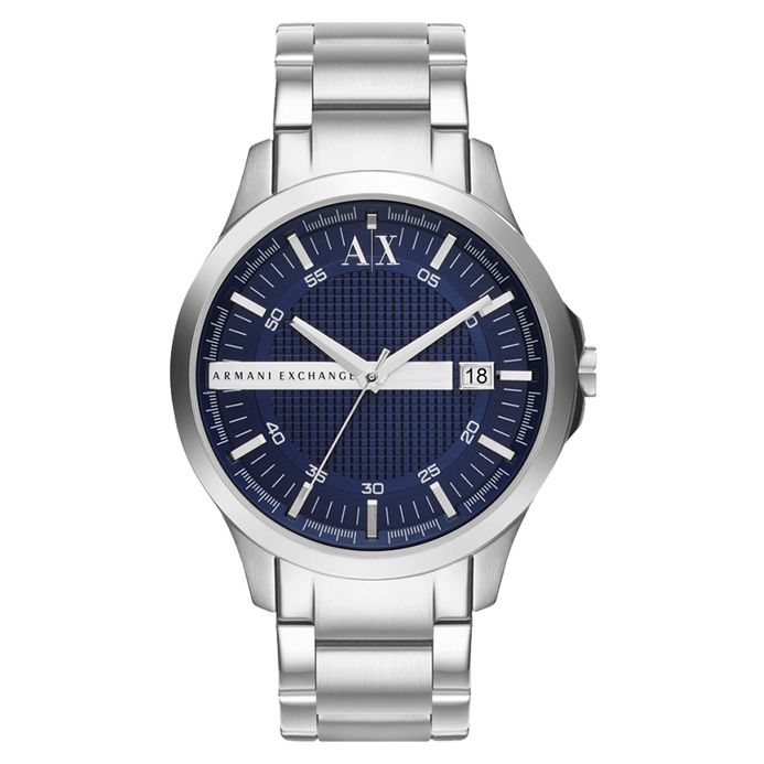 Armani Exchange AX2132 Blue Dial Stainless Steel Watch