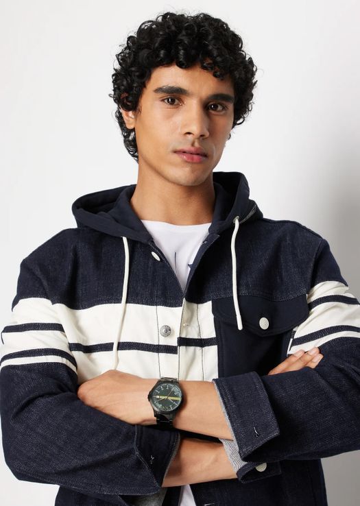 腕時計 AX2450 A|X アルマーニ エクスチェンジ] 腕時計 AX2450 メンズ ブラック