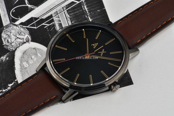Armani Exchange Cayde Armani Ax2706 Brown Leather Strap Armani Exchange  Cayde Armani Exchange AX2706