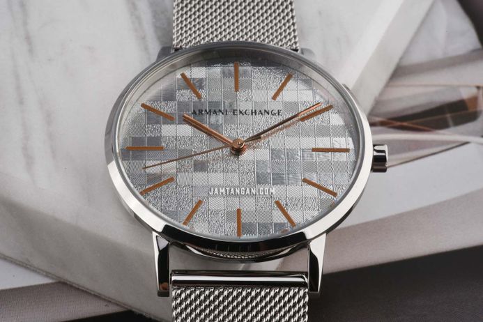 Stainless Steel Armani Uhr Mesh Damenuhr Silber Mesh Armband