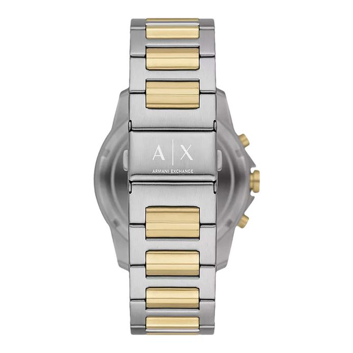 Armani Exchange AX7148SET Men Chronograph Black Dial Dual Tone