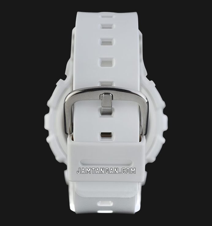 Casio Baby-G BA-110X-7A1DR Digital Analog Rose Gold Dial White Resin Band