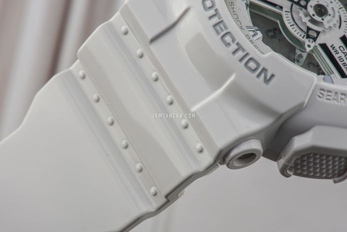 Casio Baby-G BA-110X-7A3DR Digital Analog Dial White Resin Band