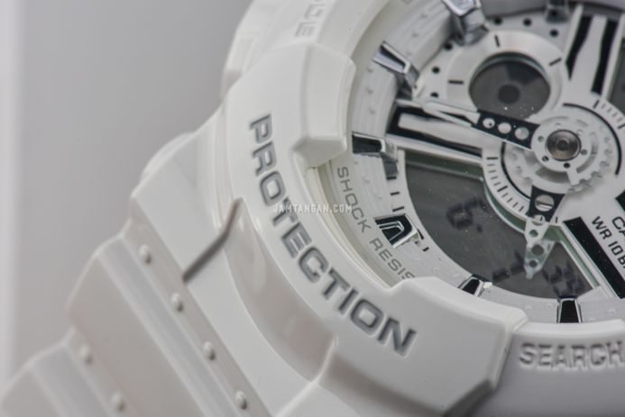 Casio Baby-G BA-110X-7A3DR Digital Analog Dial White Resin Band