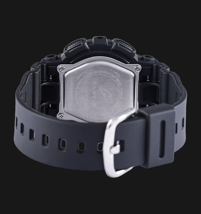 Casio Baby-G BA-110XBC-1ADR Digital Analog Dial Black Resin Band