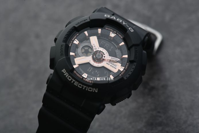 Baby g hitam shop