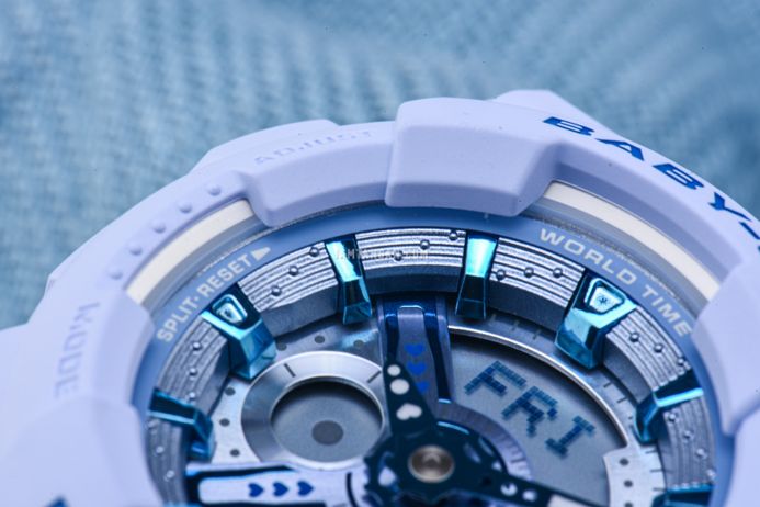 Casio Baby-G BA-110YK-2AJF Y2K Inspired Digital Analog Dial Blue Resin Band (JDM)