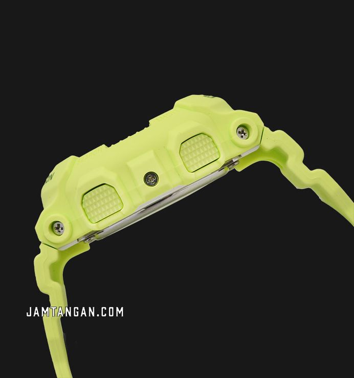 Casio Baby-G BA-110YK-3ADR Y2K Inspired Digital Analog Dial Green Resin Band