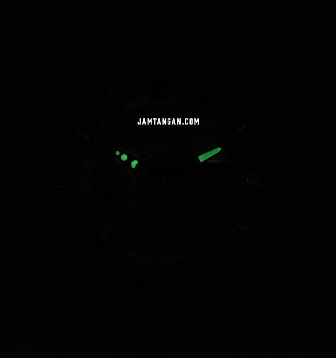 Casio Baby-G BA-110YK-3ADR Y2K Inspired Digital Analog Dial Green Resin Band