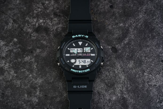 Casio Baby-G G-Lide BAX-100-1A BAX-100-1AJF Digital Analog