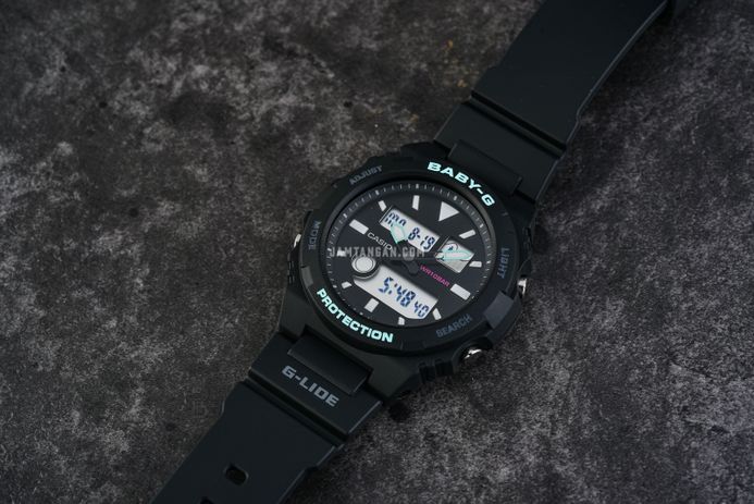 Casio Baby-G G-Lide BAX-100-1A BAX-100-1AJF Digital Analog