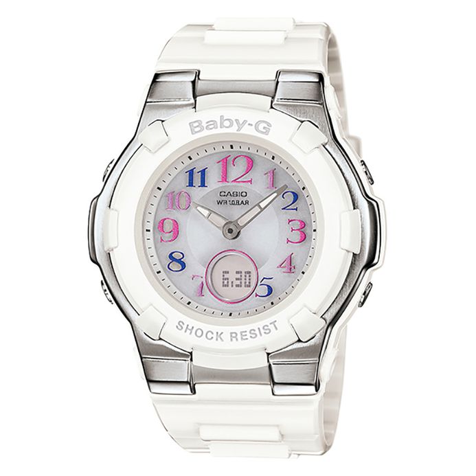 未使用 CASIO BGA-2100-7BJF BABY-G ホワイト 腕時計F2302704
