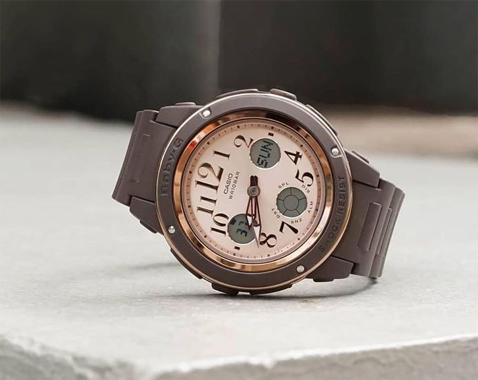 Casio Baby-G BGA-150PG-5B1 BGA-150PG-5B1DR Autumn Rose Gold  display picture 3