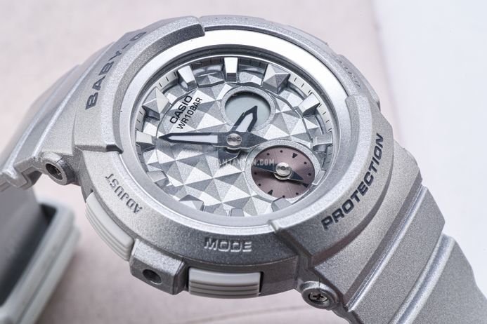 Casio Baby-G BGA-195-8A BGA-195-8ADR Punk Style Studs Silver