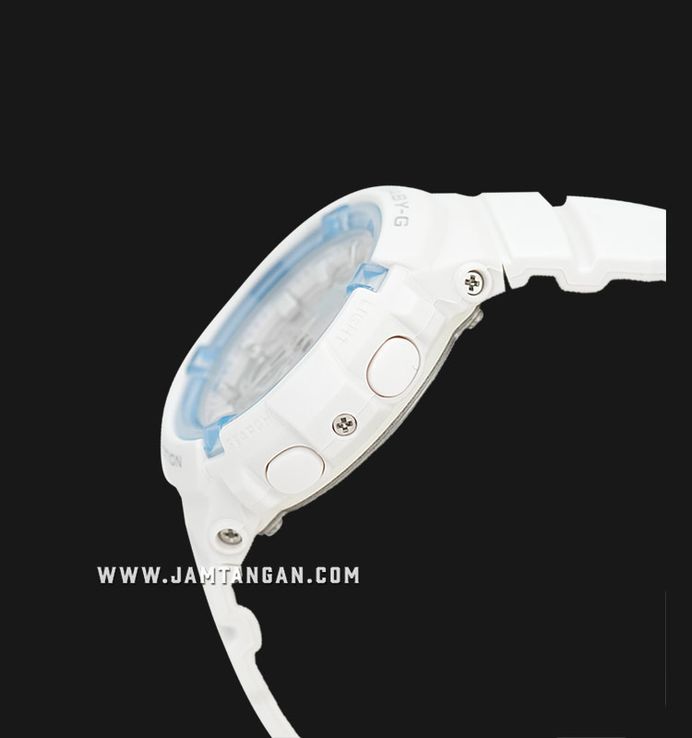 Casio Baby-G BGA-280-7AJF Ladies Digital Analog Dial White Resin Band (JDM)
