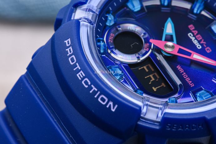 Casio Baby-G BGA-280DN-2ADR Dance Floor Digital Analog Dial Blue Resin Band