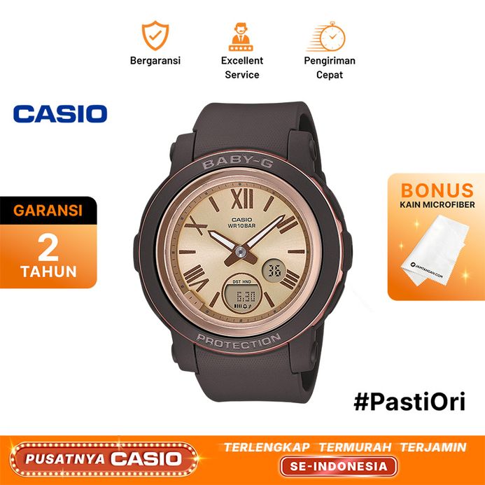 Casio Baby-G Standard BGA-290-5A BGA-290-5ADR Ladies Bronze