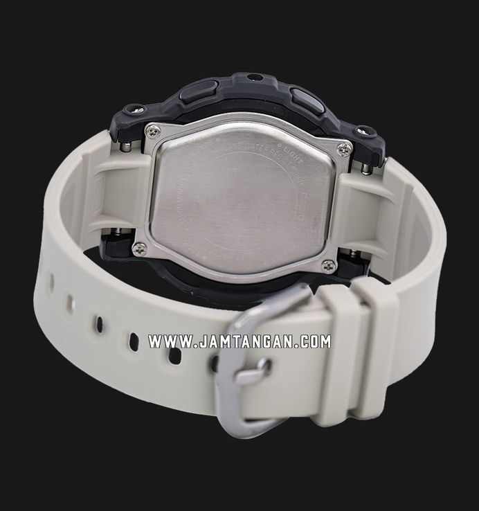 Casio Baby-G BGA-290-8ADR Standard Ladies Grey Digital Analog Dial Light Grey Resin Band