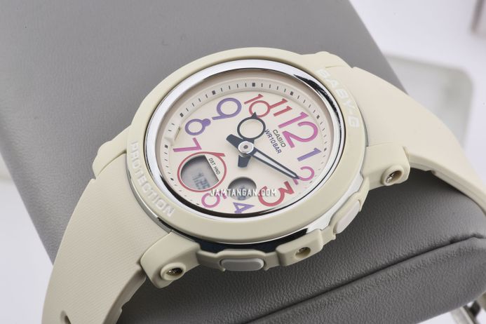 Casio Baby-G BGA-290PA-7AJF Retro Pop Digital Analog Dial White Resin Band (JDM)