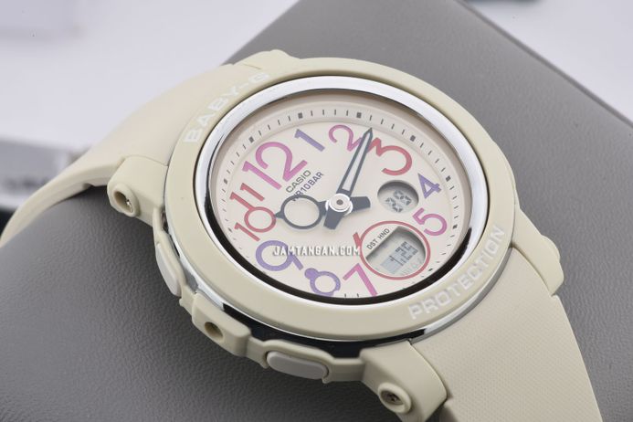 Casio Baby-G BGA-290PA-7AJF Retro Pop Digital Analog Dial White Resin Band (JDM)