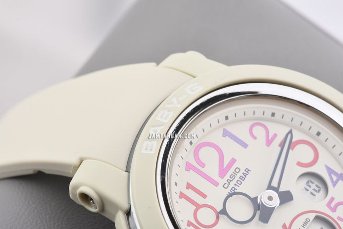 Casio Baby-G BGA-290PA-7AJF Retro Pop Digital Analog Dial White Resin Band (JDM)