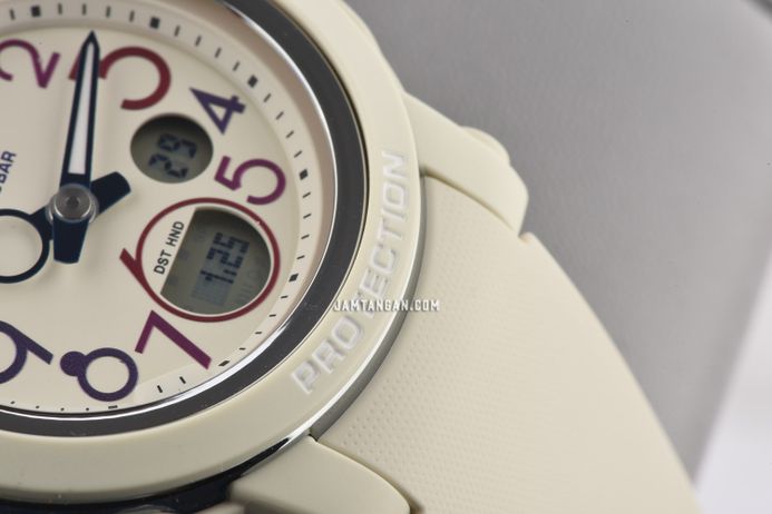 Casio Baby-G BGA-290PA-7AJF Retro Pop Digital Analog Dial White Resin Band (JDM)