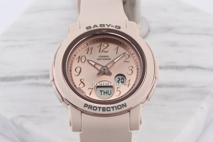 Casio Baby-G BGA-290SA-4ADR Digital Analog Dial Beige Resin Band