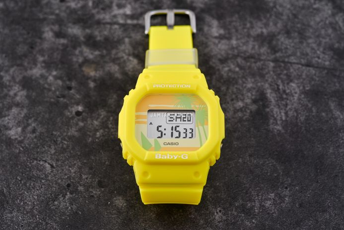Baby g kuning hot sale