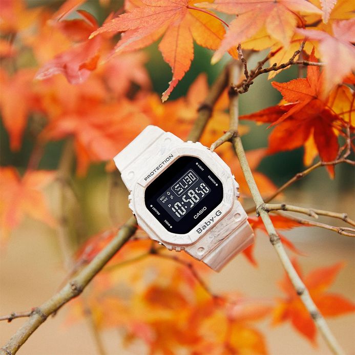 Casio Baby-G BGD-560WM-5 BGD-560WM-5DR Utility Wavy Marble Ladies