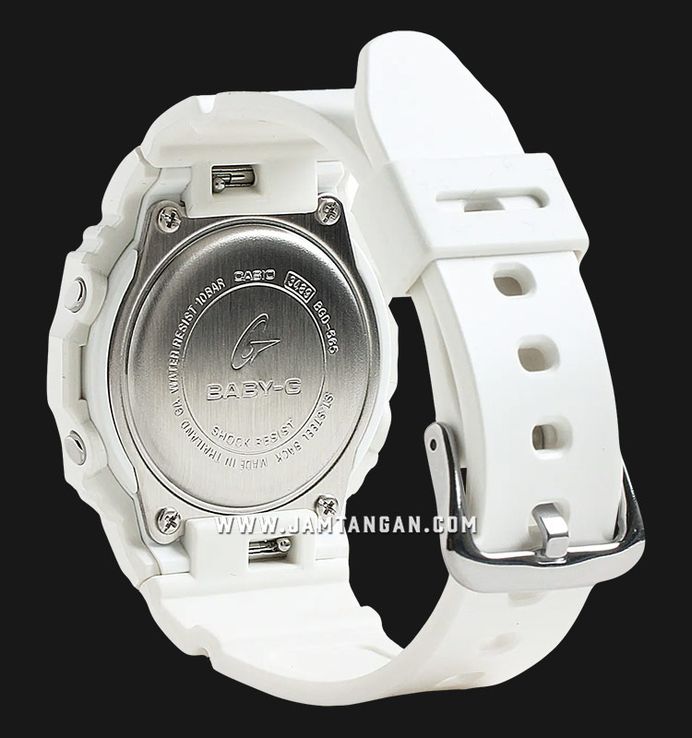 Casio Baby-G BGD-565-7DR The Classic Digital Dial Versatile White Resin Band