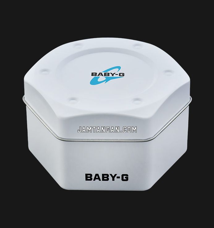 Casio Baby-G BGD-565-7DR The Classic Digital Dial Versatile White Resin Band