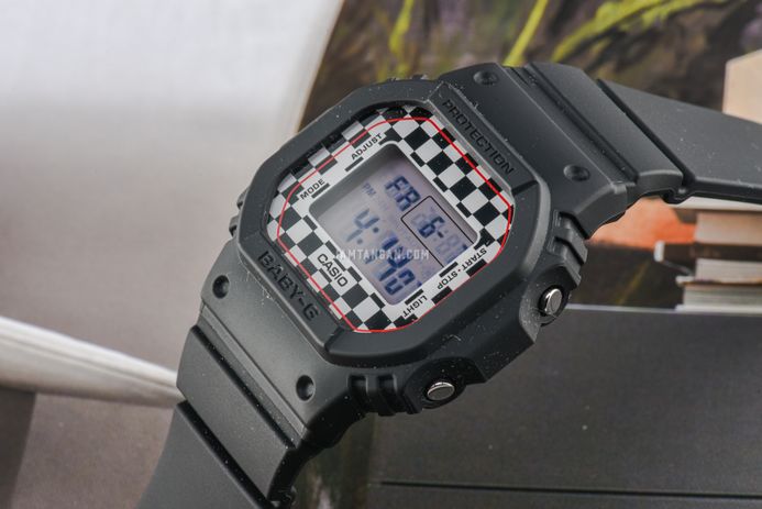 Casio Baby-G BGD-565GS-1DR Street Skate Culture Ladies Digital Dial Black Resin Band