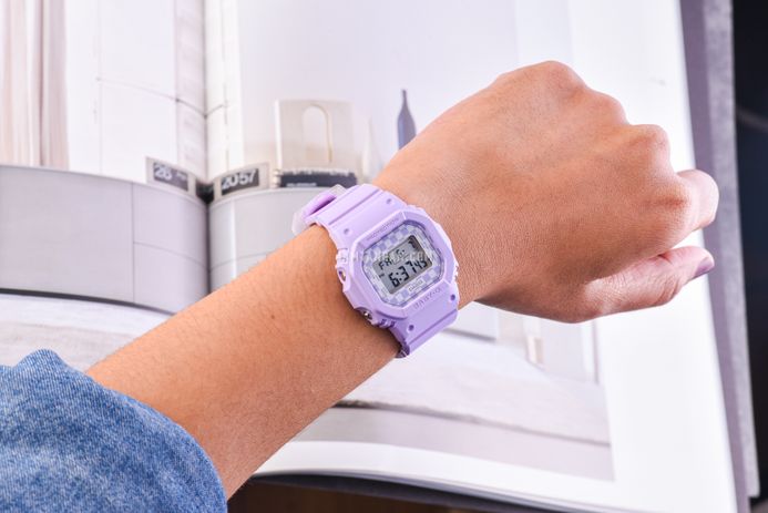 Casio Baby-G BGD-565GS-6DR Street Skate Culture Ladies Digital Dial Purple Resin Band