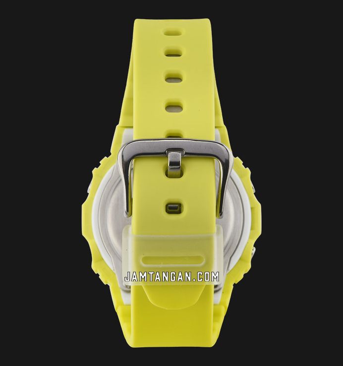 Casio Baby-G BGD-565GS-9DR Street Skate Culture Ladies Digital Dial Yellow Resin Band