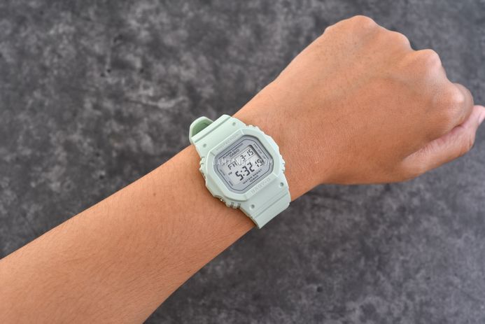 Casio Baby-G BGD-565SC-3DR Digital Dial Green Pastel Resin Band