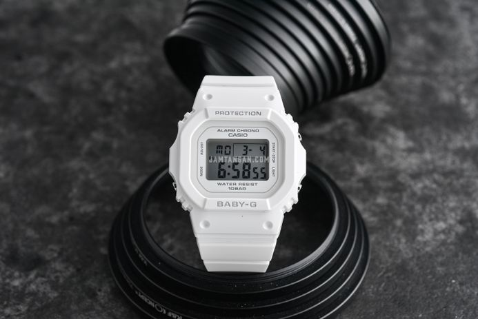 Casio Baby-G BGD-565U-7DR Digital Dial White Resin Band