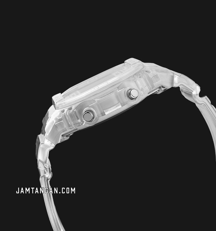 Casio Baby-G BGD-565US-7DR Digital Transparent Dial Transparent Resin Band
