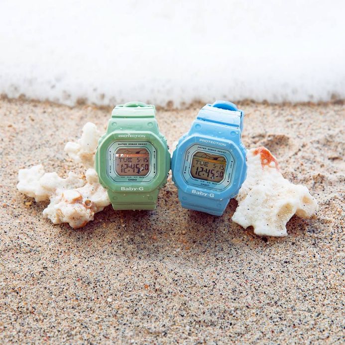 Baby-G BG-5603-3DR グリーンラメ入　腕時計 Casio Baby-G G-Lide BLX-560-3 BLX-560-3DR Digital Dial Light Green