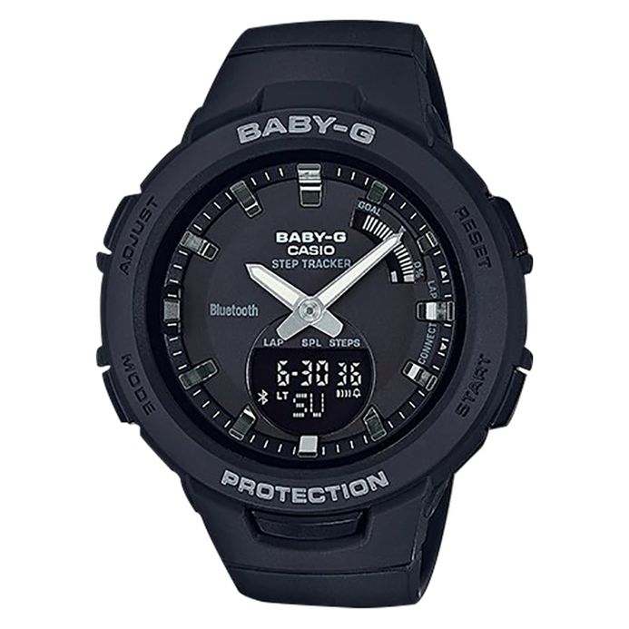 Casio Baby-G G-Squad BSA-B100-1AJF Step Tracker Smart Bluetooth Digital  Analog Dial Resin Band (JDM)